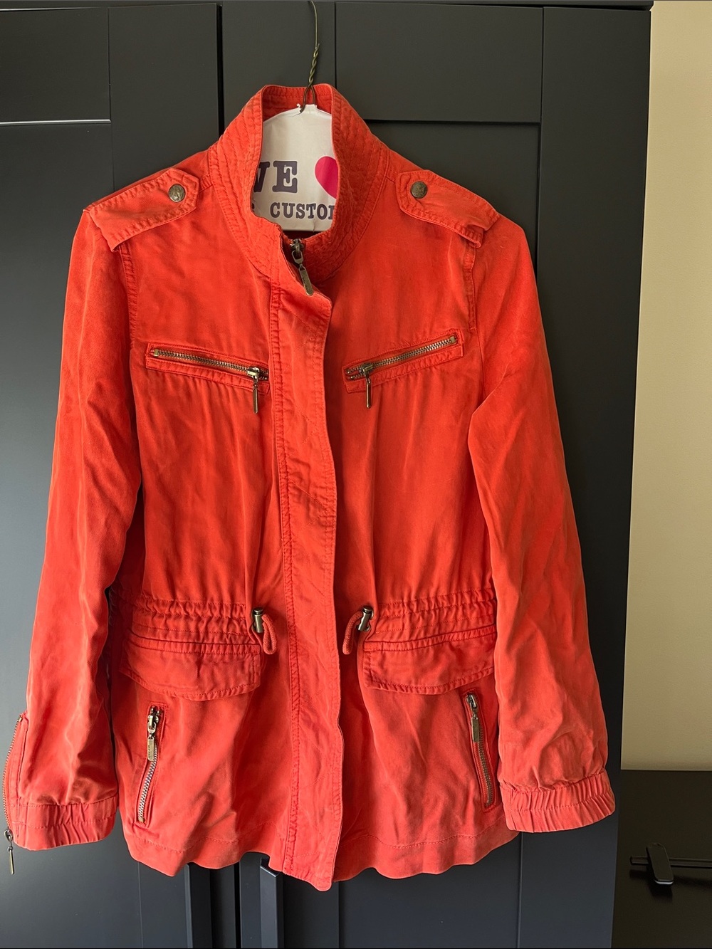Orange Women's Utility Jacket